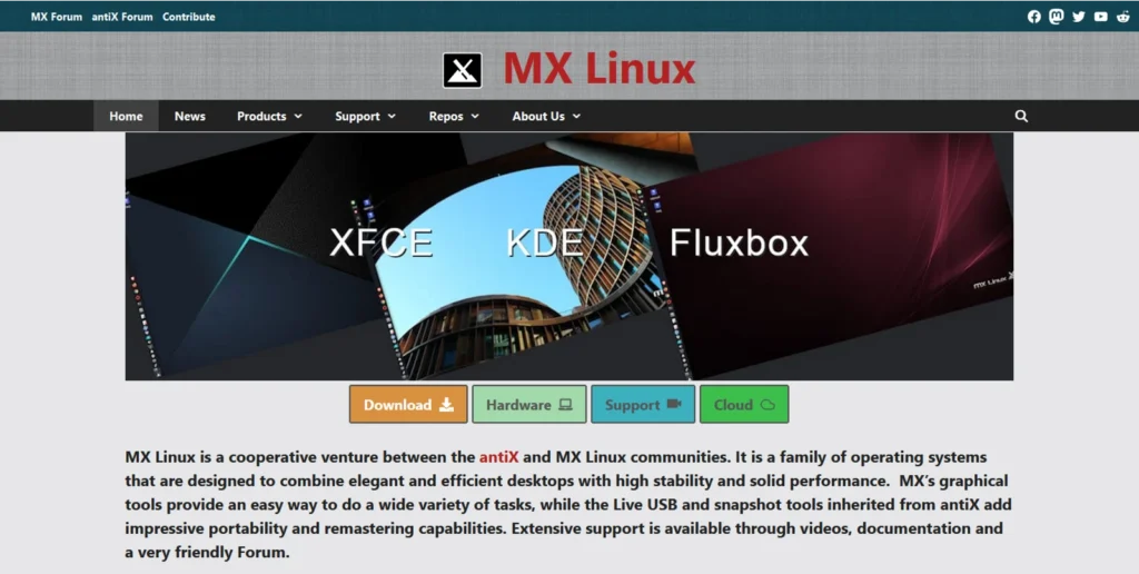 Linux MX Distros
