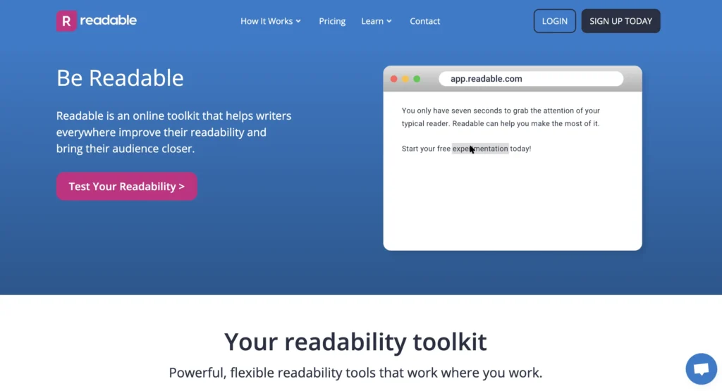 Copywriting Tools - Readable